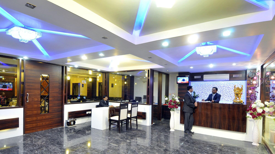 Public Area, Hotel Simran Pride, Raipur