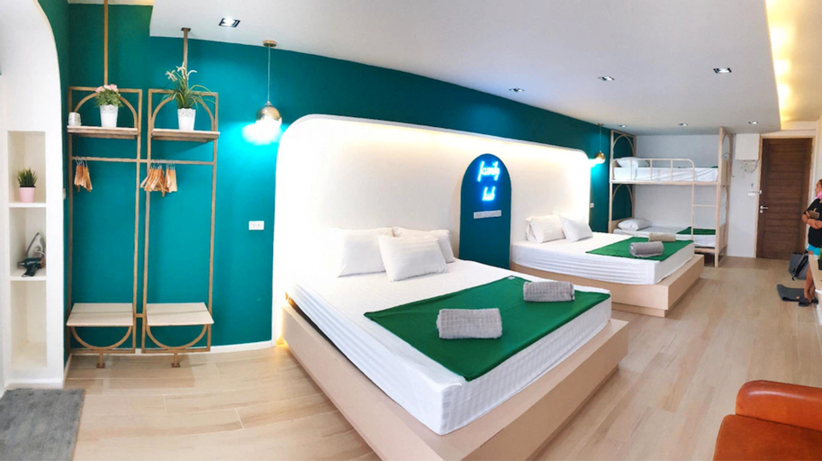 Bedroom 2, Family Hub@Pratunam 8-Group 4+ Min 3n FREE Airport, Ratchathewi
