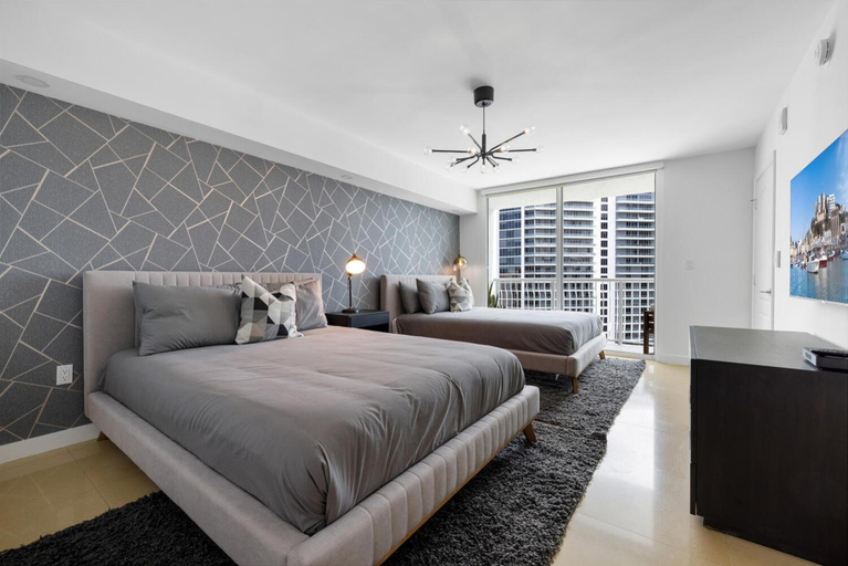 Bedroom 3, myClub at Brickell Bay, Miami-Dade
