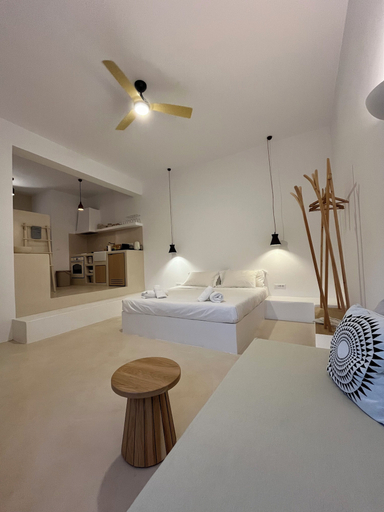 Bedroom 3, Ios Alcyon Blue Suites, South Aegean