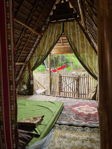 Bedroom, Tribal Huts Community, Daanbantayan