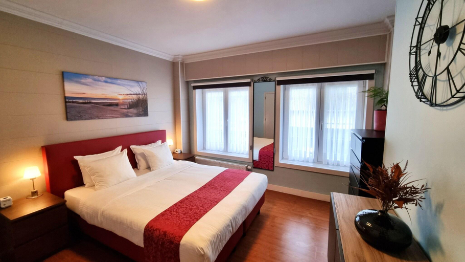 Bedroom, Hotel Cardiff, West-Vlaanderen