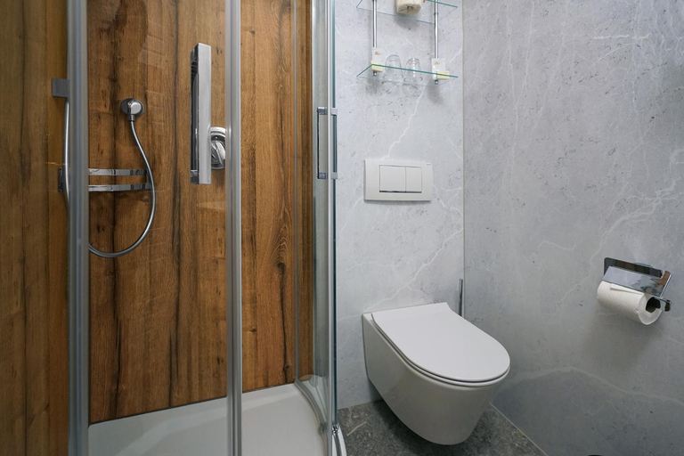 Bathroom 3, Hotel und Restaurant Buhlhaus, Erzgebirgskreis