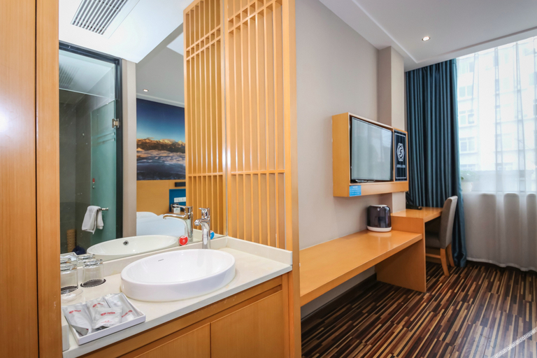 Bathroom 3, Jinshangjin Boutique Hotel, Chengdu
