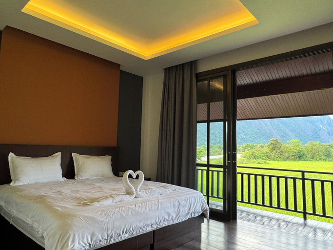 Bedroom 3, Phalai view hotel, Vangvieng