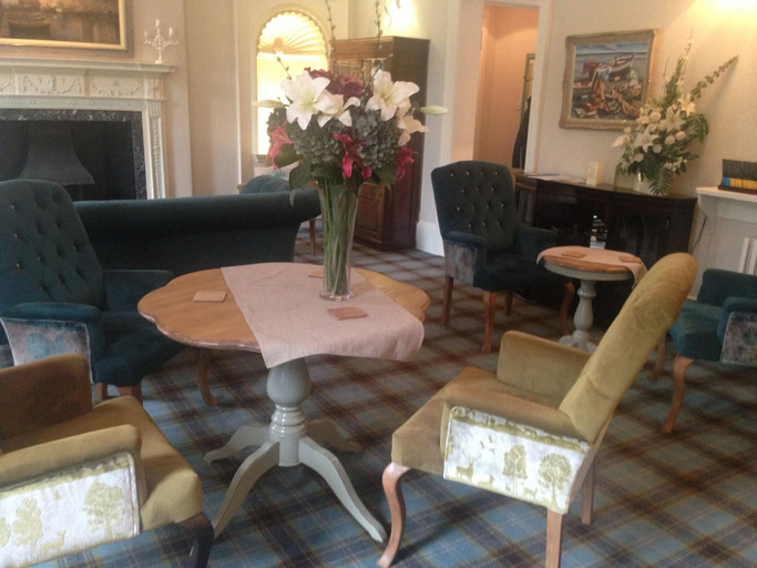 Public Area, Marshall Meadows Country House Hotel, Northumberland
