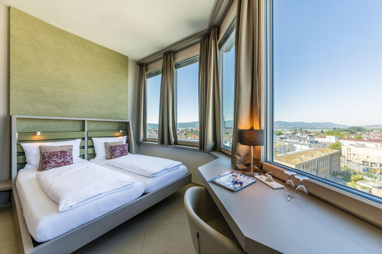 Bedroom 3, Aquaturm Hotel Plus Energie, Konstanz