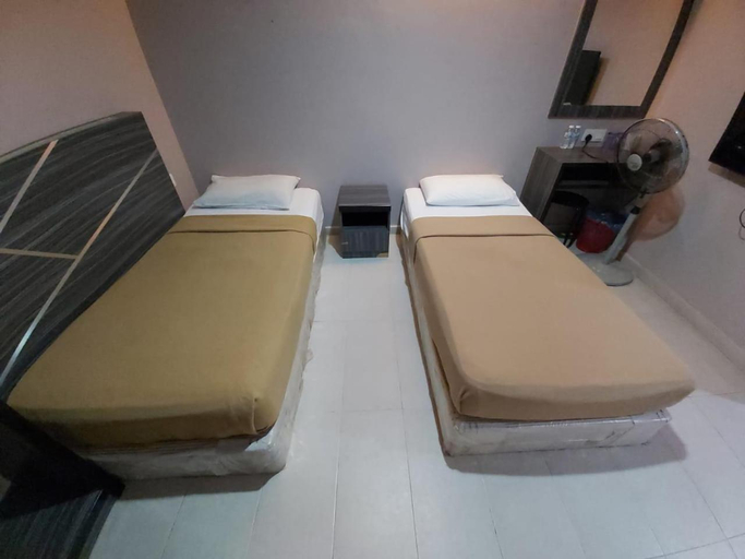 Bedroom 2, Al Huda Hotel, Malacca City