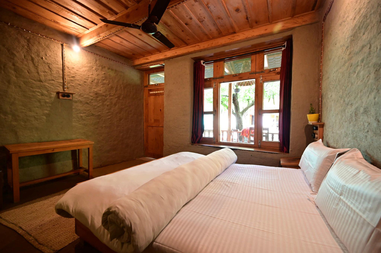 Bedroom 3, Himalayan Mud Resort, Kullu