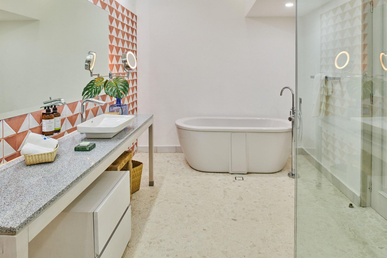 Bathroom 5, Patio Azul Hotelito Boutique Adults Only, Puerto Vallarta