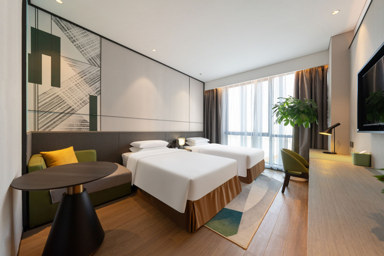 Bedroom 3, The Q-Box Hotel Jinan Intl. Expo City, Jinan