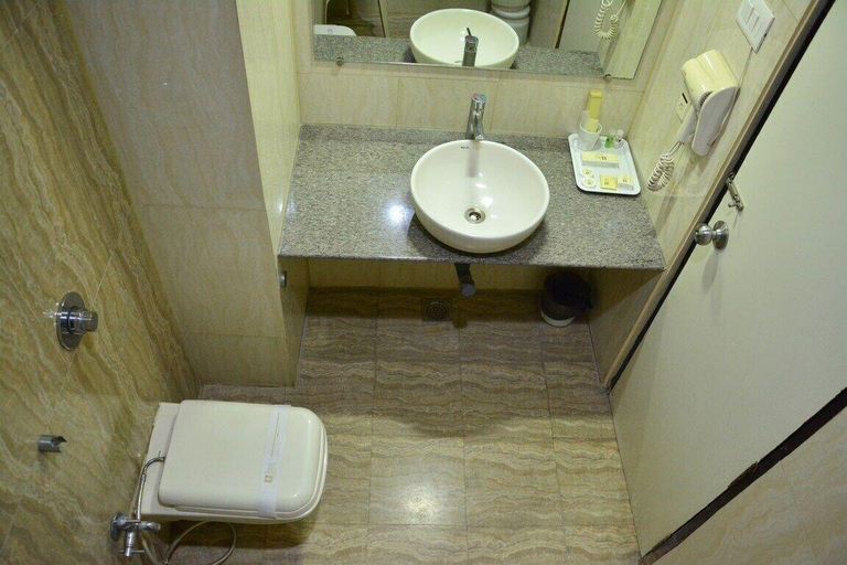 Bathroom 3, Hotel Surya Executive, Solapur