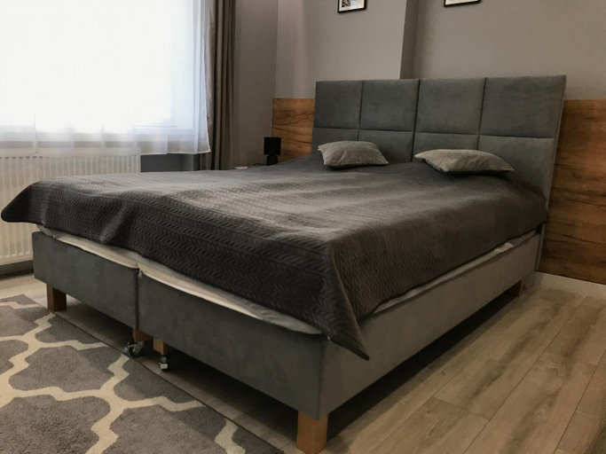 Bedroom 2, Rybacka 48 - Twoje miejsce wypoczynku, studia z aneksami kuchennymi, domki letniskowe, Nowy Dwór Gdański