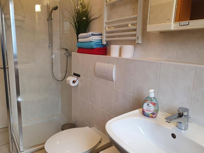 Bathroom, GÃ¤stehaus Hutweide, Erzgebirgskreis