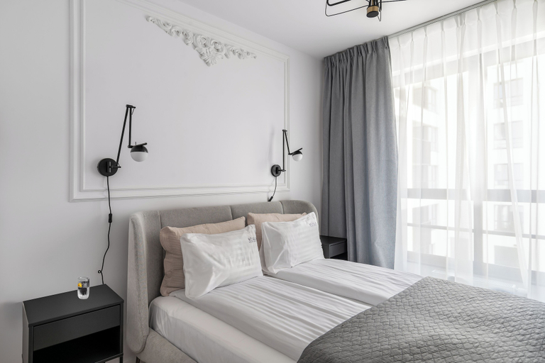 Bedroom 3, Lion Apartments -DOKI LifeStyle&FoodHall, Gdańsk City
