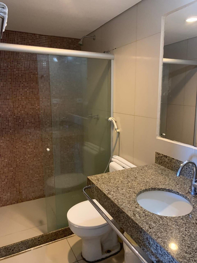 Bathroom 5, Flat Marinas Cabo Branco, João Pessoa