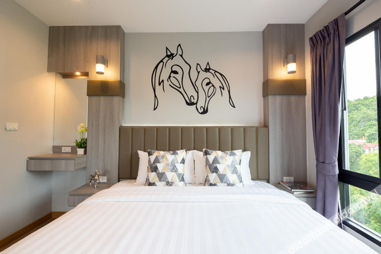 Bedroom 2, Horsehill Hotel Sriracha - Adult Only, Si Racha