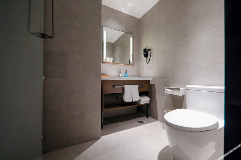Bathroom 2, Hotel Hanting (Parque Temático Hello Kitty de Anji), Huzhou