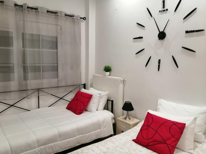 Bedroom 2, Diamond, luxury seafront house nearby Delphi, Central Greece