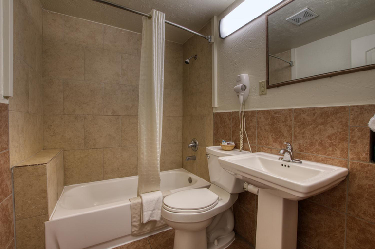 Bathroom 1, Western Motel, Wheeler