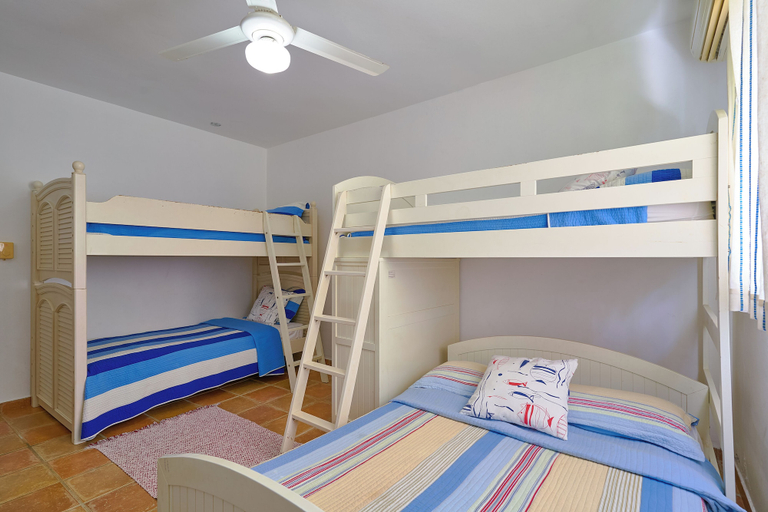 Bedroom 3, Beach Villa in El Portillo Sleeps 12, Las Terrenas