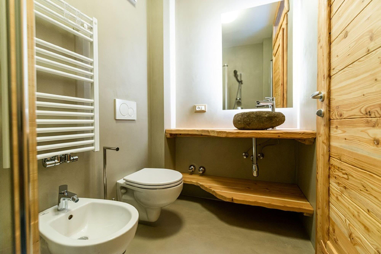 Bathroom 4, Hotel Arcangelo, Trento