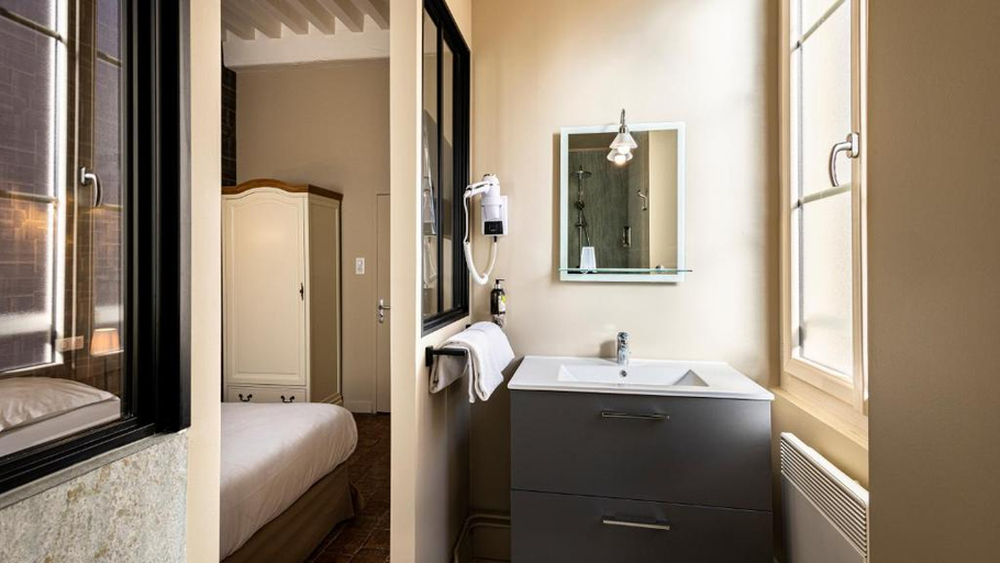 Bathroom 3, Logis Hostellerie Bressane, Saône-et-Loire