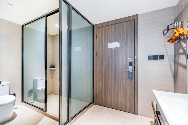 Bathroom 3, Hanting Hotel Baoding Zhuozhou Guanyun Road, Baoding