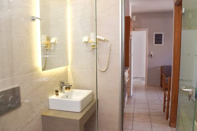 Bathroom 4, Nektar Beach Hotel, Crete