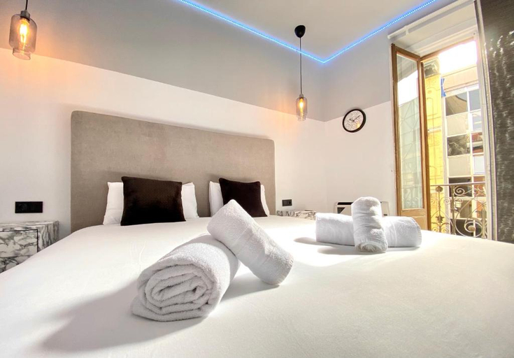 Bedroom 3, Montera Center Madrid, Madrid