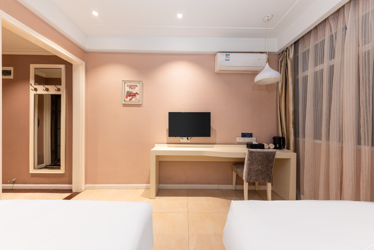 新���双床房, Haoting Hotel (Wuhan International Expo Center), Wuhan