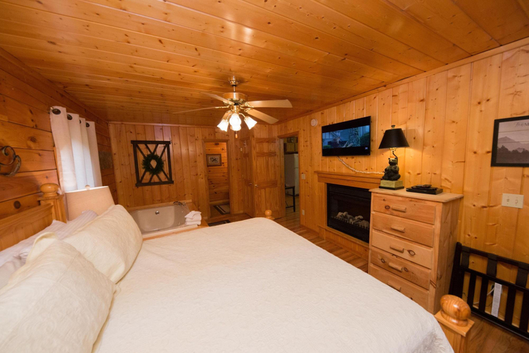 Bedroom 3, Drift Away - Two Bedroom Cabin, Sevier