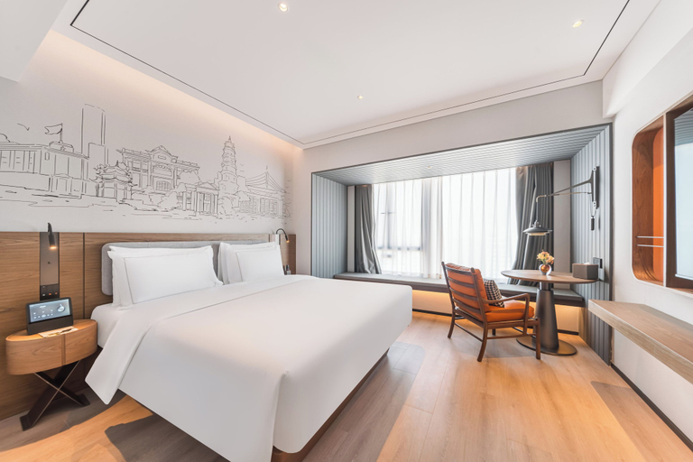 Bedroom 2, UrCove by Hyatt Shantou Xinyicheng Huanghe Road, Shantou