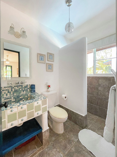 Bathroom 4, Beach Villa in El Portillo Sleeps 12, Las Terrenas