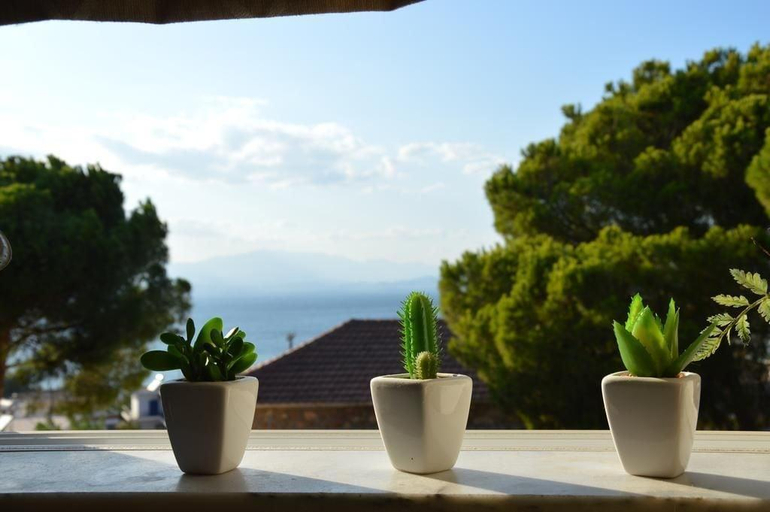 Bedroom 2, Ammos Luxury Suites, Peloponnese