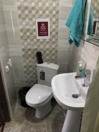 Bathroom 4, Tunduk hostel, Bishkek