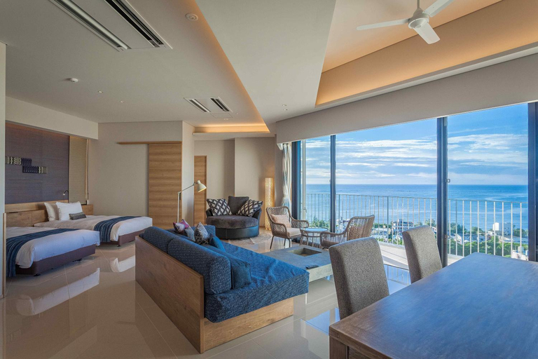 Bedroom 3, Onna Oceanview Suites, Onna