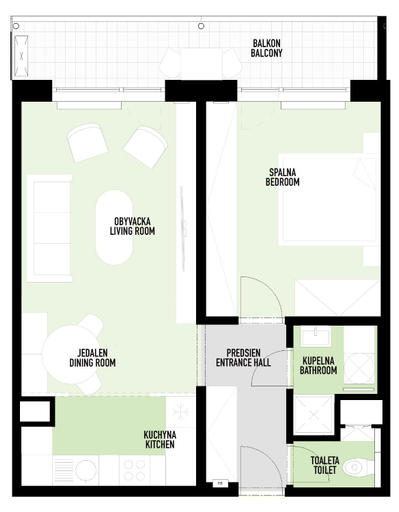 Central Point by Zoom Apartments, Bratislava II