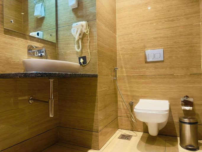 Bathroom 2, Asian Buddha Hotel, Lumbini