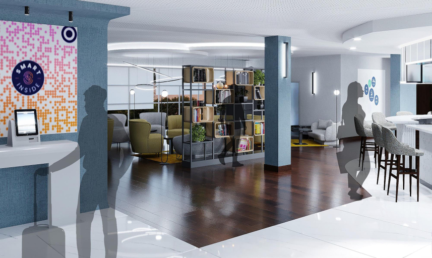 Public Area 3, Campanile Smart Lyon Est - Eurexpo Bron Aviation, Rhône