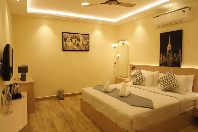 Bedroom 5, Hotel Green Parrot, Madurai