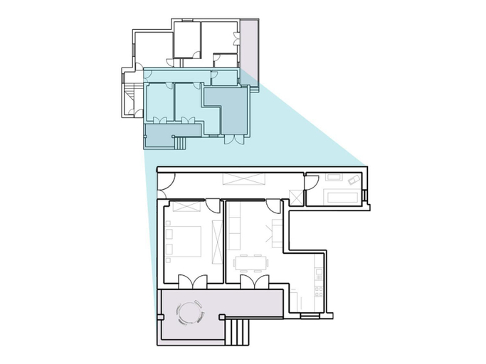 Floor plans 5, Apartments Ivanka, Zadar