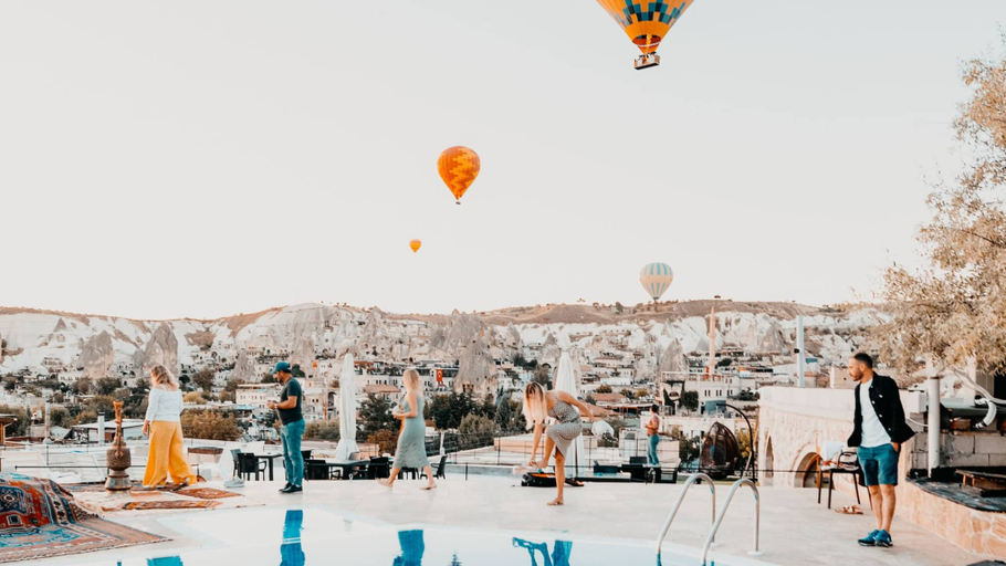 Public Area, Nomads Cave Hotel - Rooftop, Nevşehir
