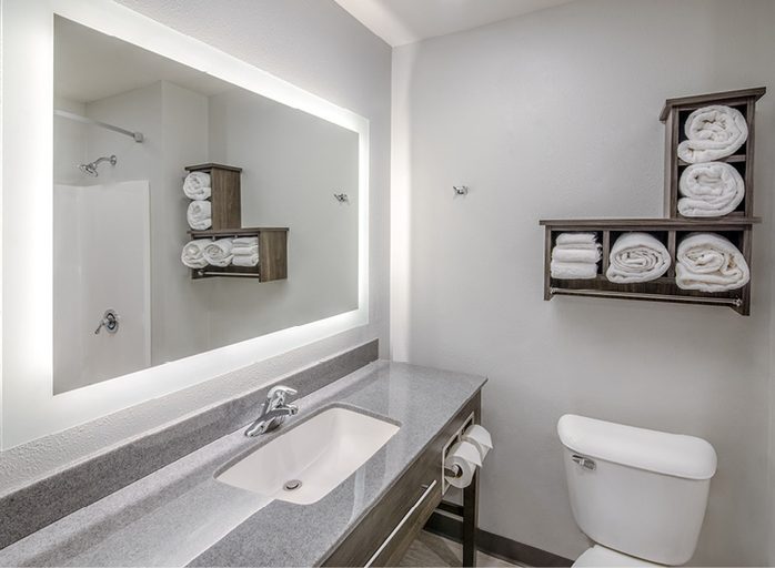 Bathroom 4, My Place Hotel-St. Joseph, MO, Buchanan