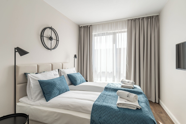 Bedroom 2, Lion Apartments - Scala City Center IA, Gdańsk City