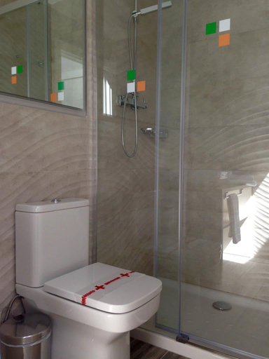 Bathroom 4, Hotel Asador O Callejón De Belchite, Huesca