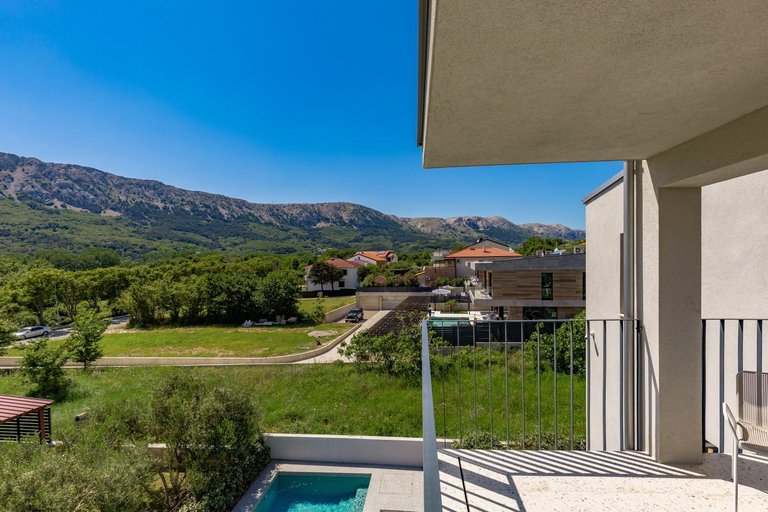 Balcony/terrace 4, Sapore Di Mare Apartments, Baška