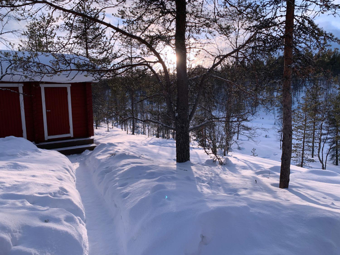 Others 4, Saariselalla, sielukas hirsimokki - Unique cottage, Lapland