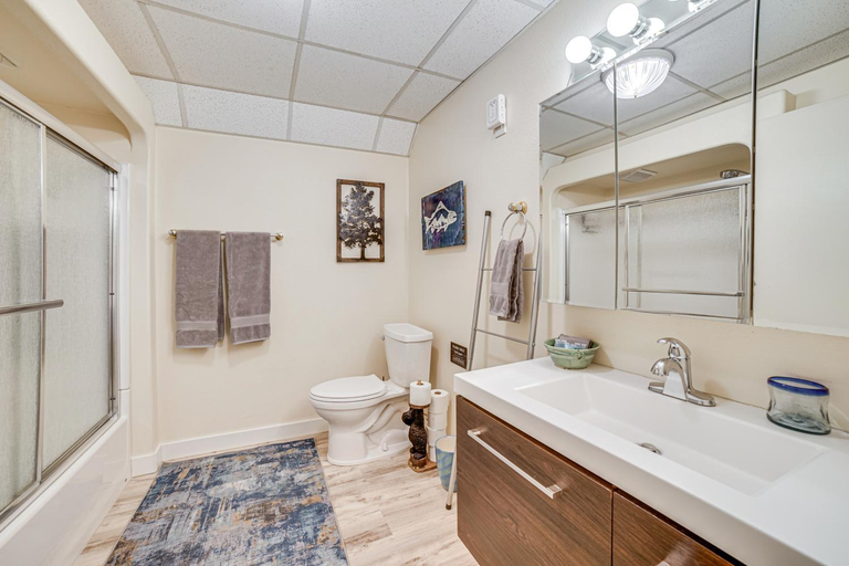 Bathroom, Anchorage Apt: Home Base for Alaska Adventure!, Anchorage