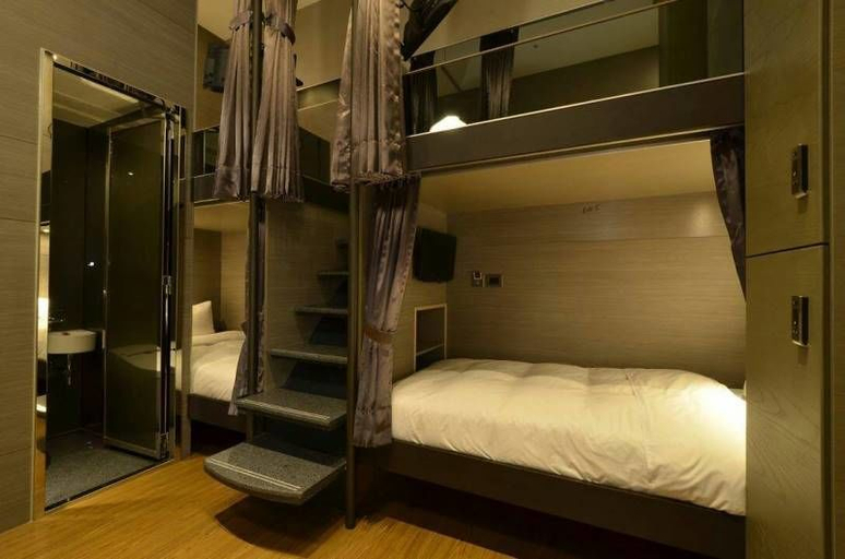 Bedroom, 101 Amici Hotel Six Star Hostel, Taipei City